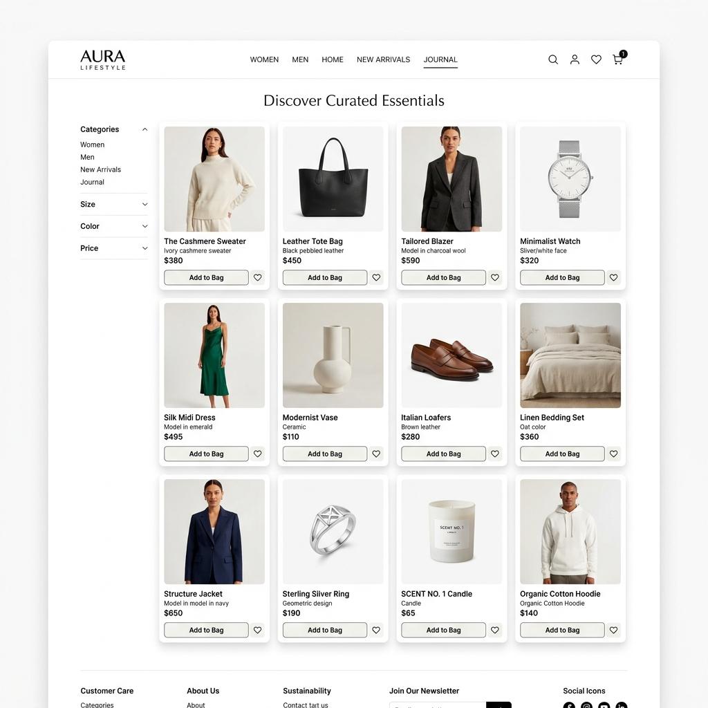 Aura Curated Storefront project thumbnail