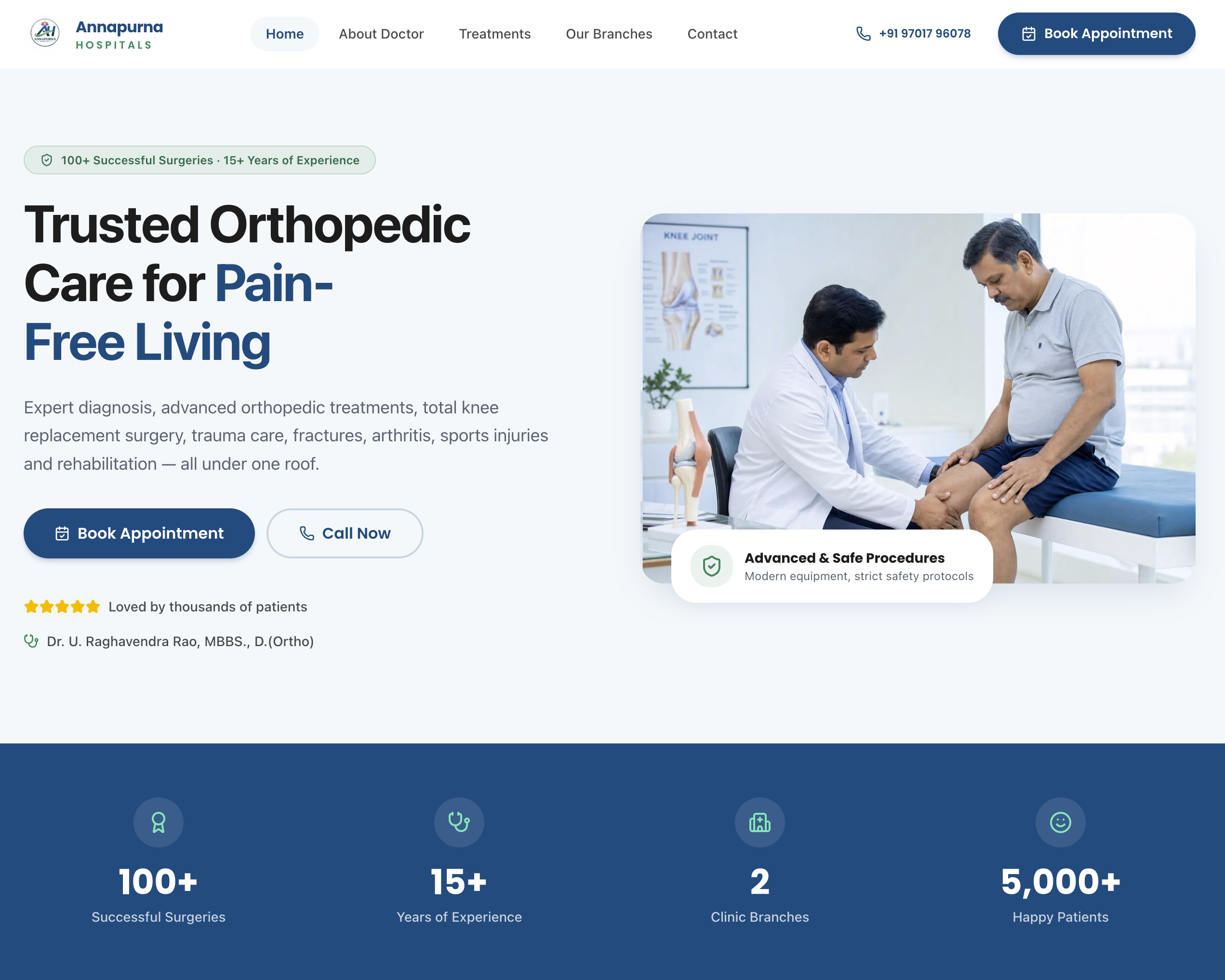 Hospital CRM project thumbnail
